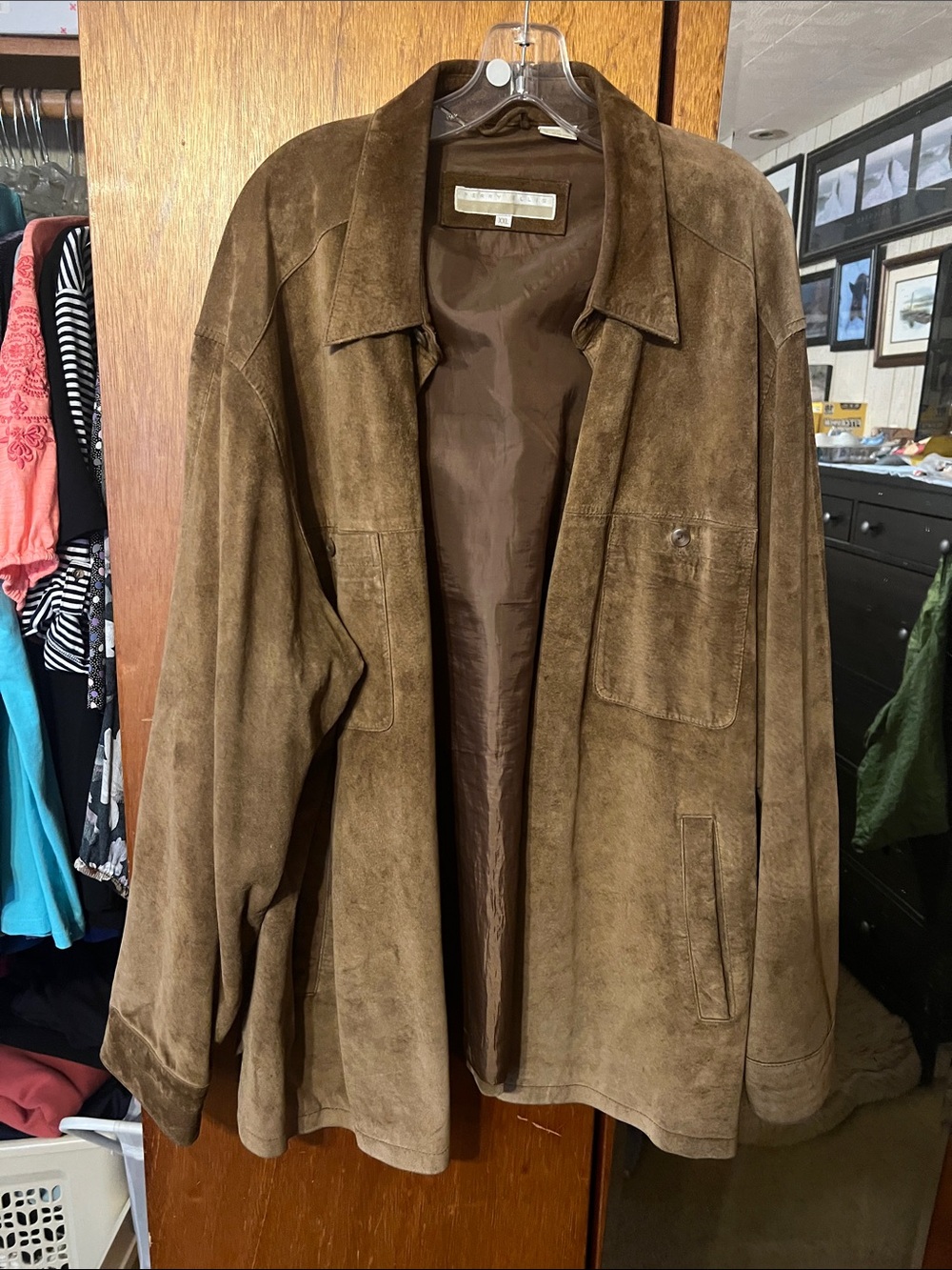 Brown Suede Jacket